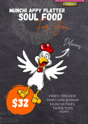 Platter Soul food flyer